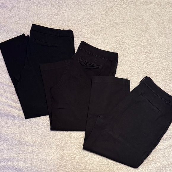 LOFT Pants - 👖 Women’s Black Pants Bundle – 3 Pairs LOFT & The Limited